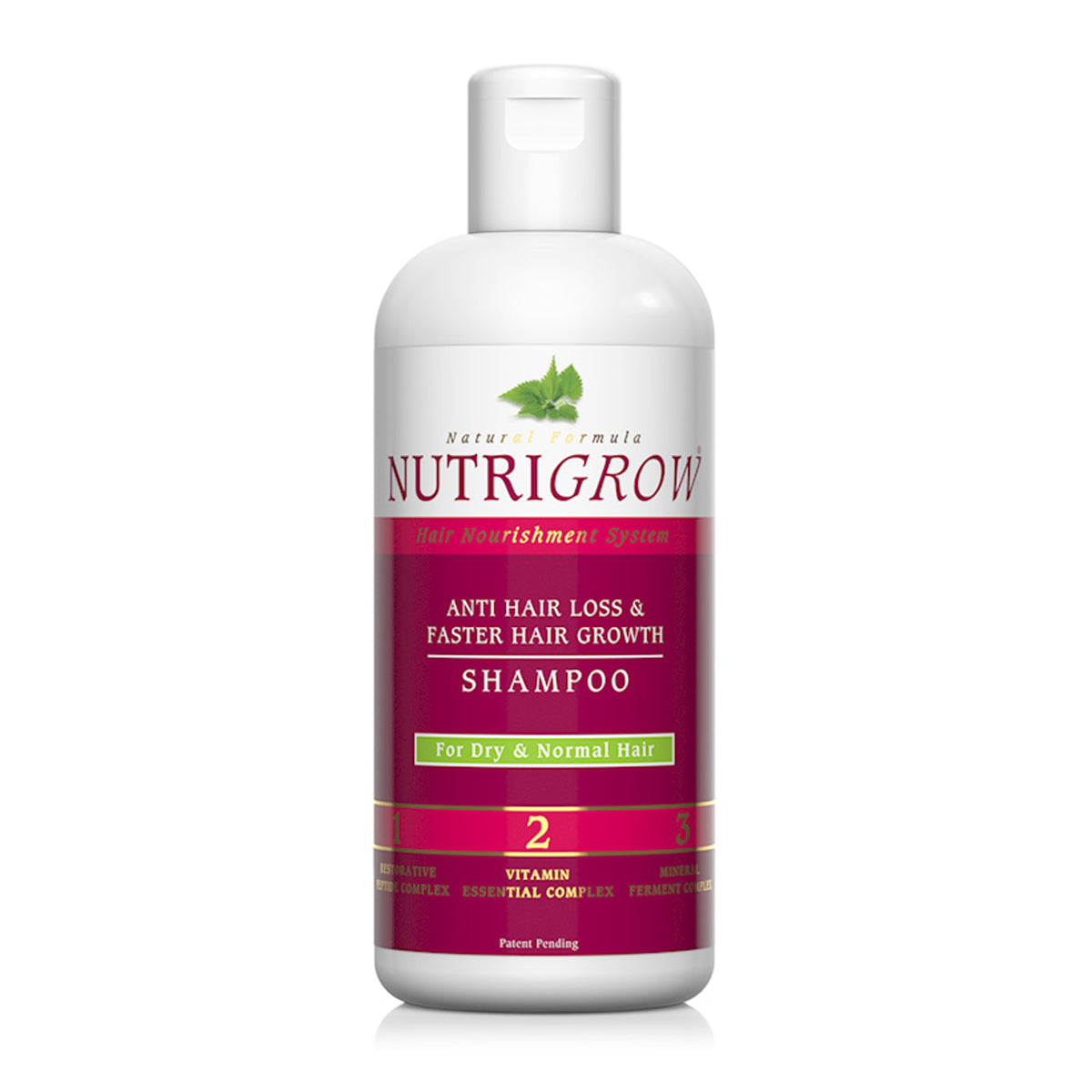 Nutrigrow Anti Hair Loss & Faster Growth Shampoo for Dry & Normal Hairs 300ml